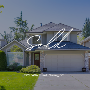 Sold in Surrey BC