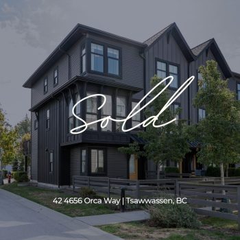 Sold in Tsawwassen BC