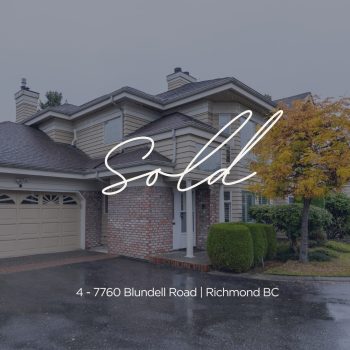 Sold in Richmond BC