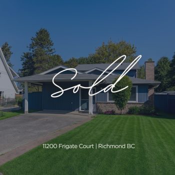 Sold in Richmond BC